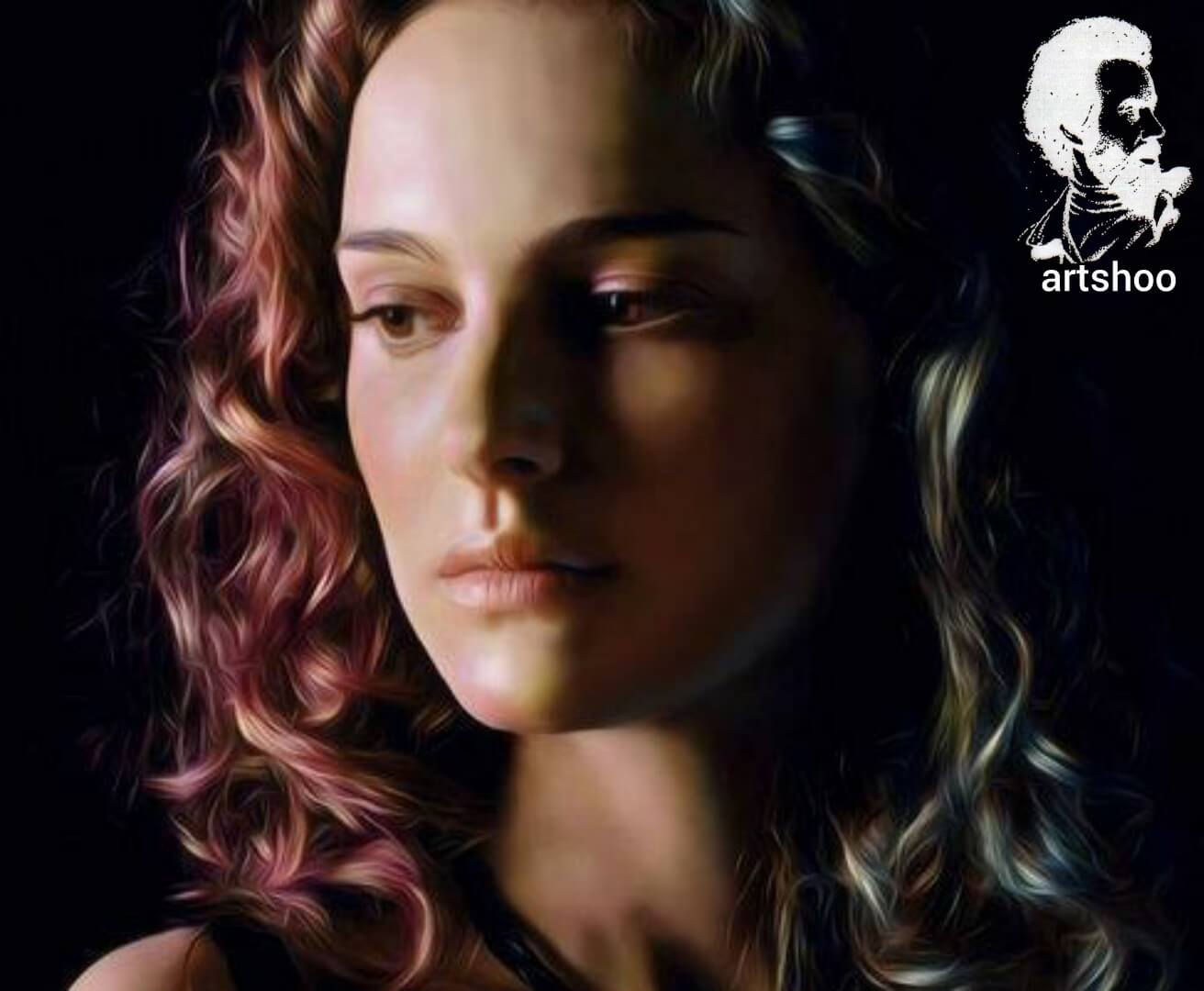 آموزش نقاشی سیاه قلم